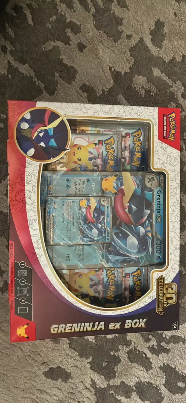 Greninja EX Box