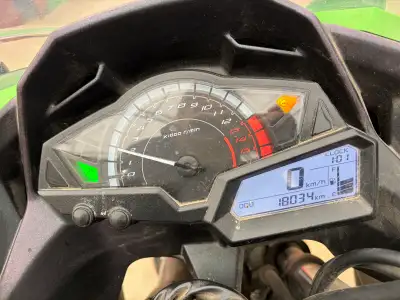 2016 - 300 ABS Kawasaki ninja bike for sale. Rear tire replaced last year. Just replaced the battery...