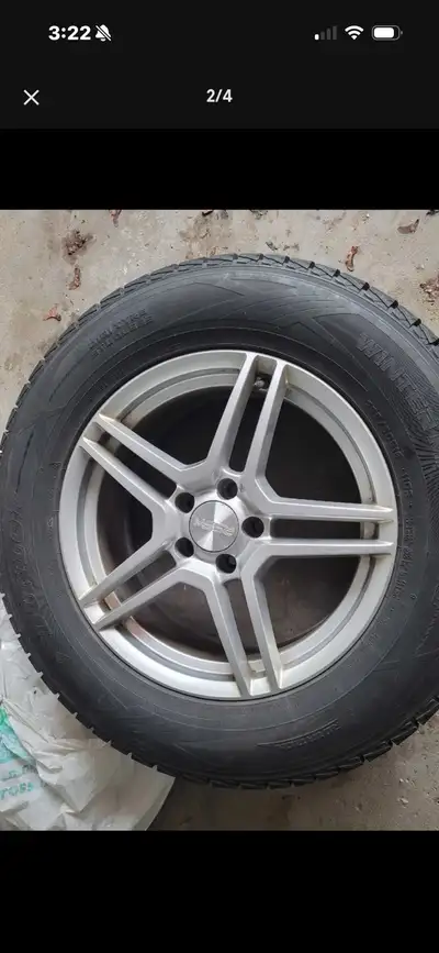 I bought these for my truck but never ended up using them great condition lots of tread left the bol...