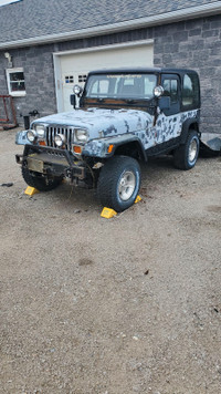 1987 YJ project vehicle