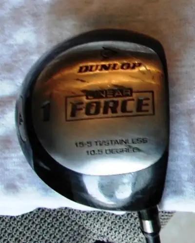 Golf – Driver 10.5 deg, graphite shaft, MRH, View more