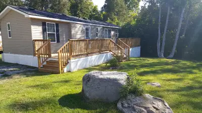 42' x 13' Park Model Trailer - in immaculate condition; original owners (non smokers). Features two...