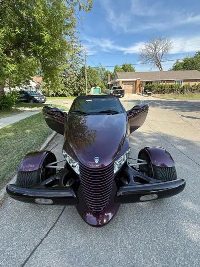 ULTRA-RARE FIND: 1999 Plymouth Prowler - Only 8,100 KM! ICONIC PROWLER PURPLE | COLLECTOR DREAM | GA...