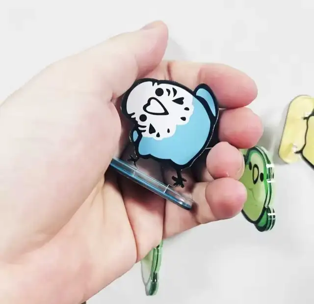 *New* Cute Skateboard Parrot Fridge Magnets Set of 5 in Accessories in Mississauga / Peel Region - Image 6