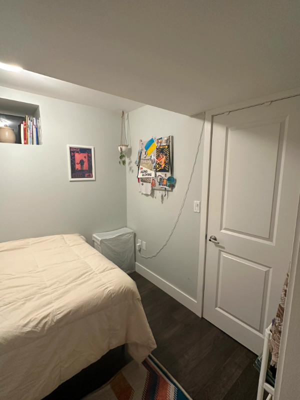 One room in two bedroom apartment for rent in Dundas West!! Room