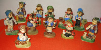 Eleven Display Figures As Seen - 2 Made in Japan -Like New-