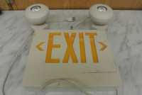 New Exit signs