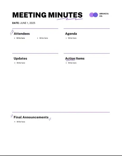 Condo Meeting Minutes Written (24–48hr Turnaround, GTA), View more