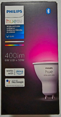 Philips Hue GU10 White Ambiance & Color 400lm