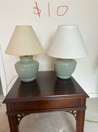 2 lamps / 2 lampes 