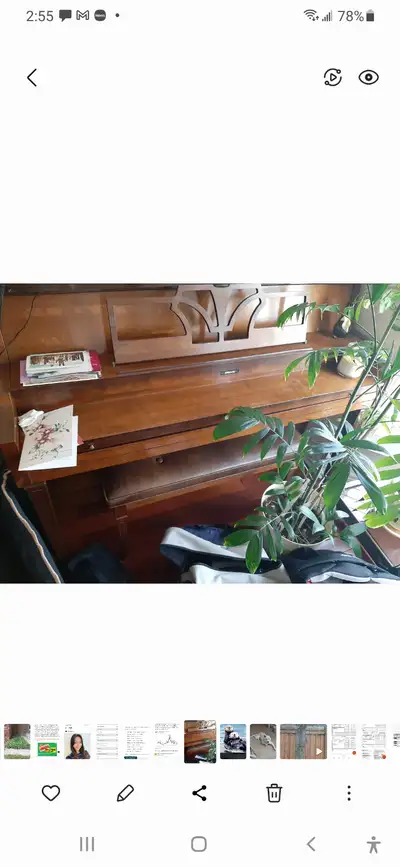 Grand piano.  Almost like new., View more