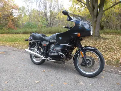 1977 BMW R100/7 classic, well maintained, with custom upgrades for long distance touring. Upgrades i...
