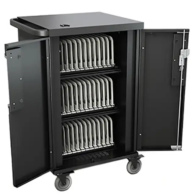 Bretford CoreX Cart - 3 Shelf - SECURED NOTEBOOK CHARGEING CART in Other in Abbotsford - Image 2