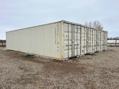 40 foot shipping container, doors on both ends, View more