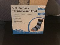 ANKLE ICE PACK WRAP FOR INJURIES