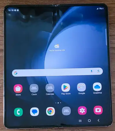 Samsung Zfold 5, 256gb, unlocked, tiny marks, $680 final price, View more