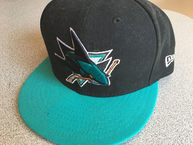 NHL San Jose sharks new era 59 fifty ball cap hat in Arts & Collectibles in Gatineau