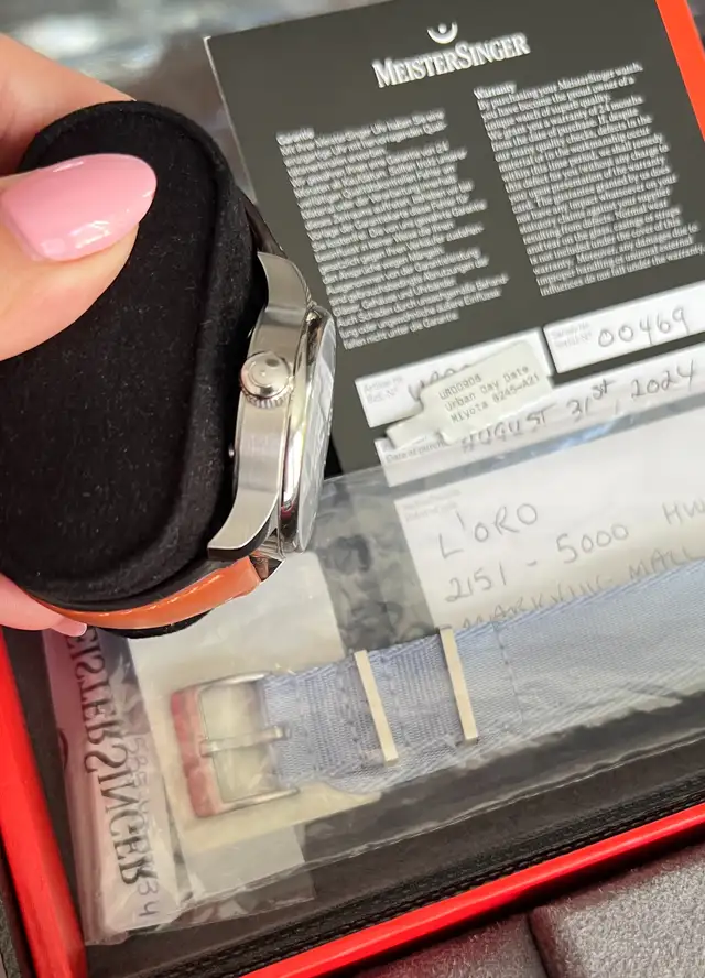 Montre MeisterSinger Watch in Jewellery & Watches in Longueuil / South Shore - Image 3