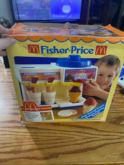 Fisher Price Fun with Food McDon Ice Cream Fountain Pla, View more