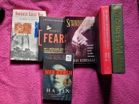 Book bundle, historical fiction and non fiction
