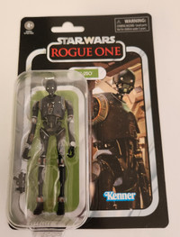 Star wars vintage collection vc170 k2so rogue one + case