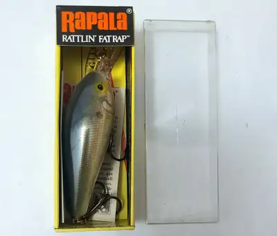 NEW Rare RAPALA Rattlin' Fat Rap RFR-7 SD Shad fishing bait lure, View more