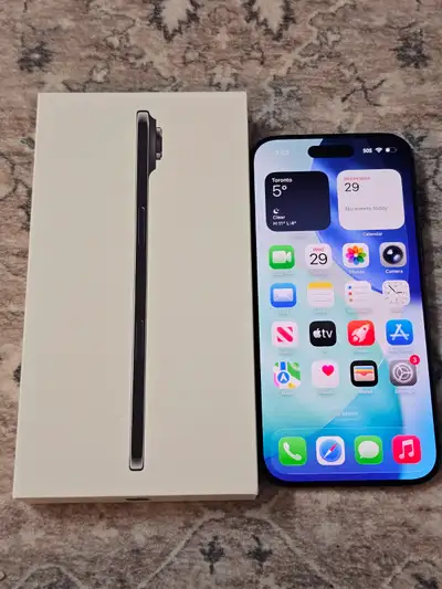 Black iPhone Air 256GB - Warranty Sep 2026 - 100% Battery Health, View more