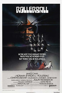 WANTED:ROLLERBALL MOVIE POSTER 1975 & DVD( JAMES CAAN)