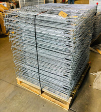 USED 42" x 46" Wire Mesh Decking Decks for Pallet Racking Racks