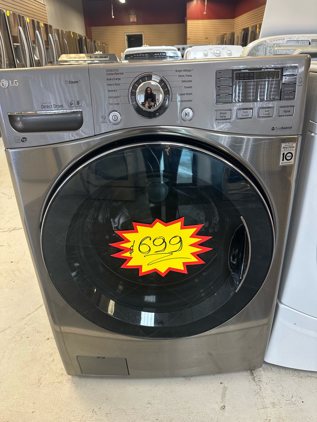- SALE! Stackable Washer “LG” H39/W27/D30 in Washers & Dryers in Barrie - Image 4