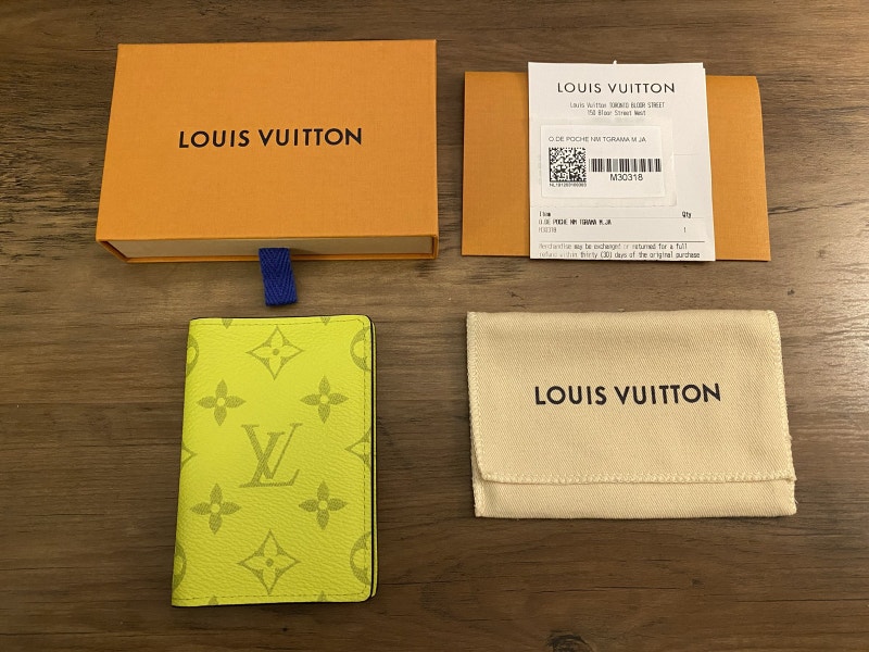 Louis Vuitton Taigarama Pocket Organizer Women's Bags & Wallets
