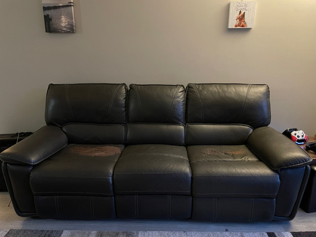 Leather Couch  in Couches & Futons in Abbotsford - Image 2