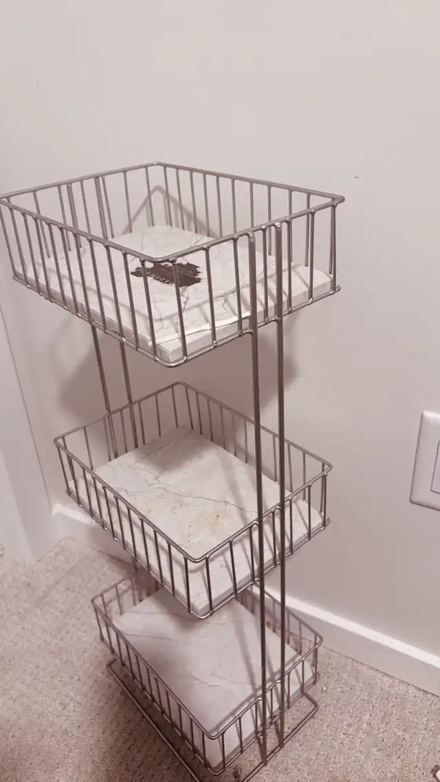 Bathroom organizer shelf in Storage & Organization in St. Albert - Image 4