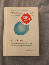 Hardcover Marie Kondo Spark Joy