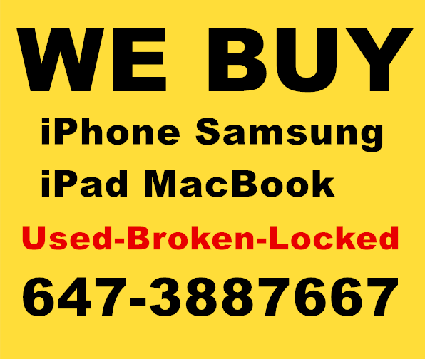 ⭕BUYBACK & REPAIR iPhone Samsung iPad USED-BROKEN-LOCKED⭕ in Cell Phone Services in City of Toronto - Image 2