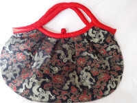 Two oriental style purses