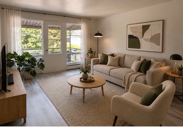 4 ½ à louer – Rue Vimy  | Animaux permis  | Disponible — photo 1