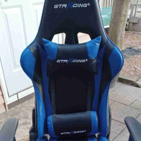 GT Racing Gaming Chair Blue GT002