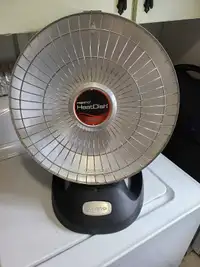 Dish style electric heater