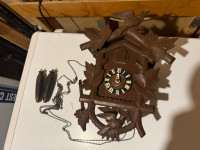 Cuckoo Clock. With pendulum and weights. Made in Germany.