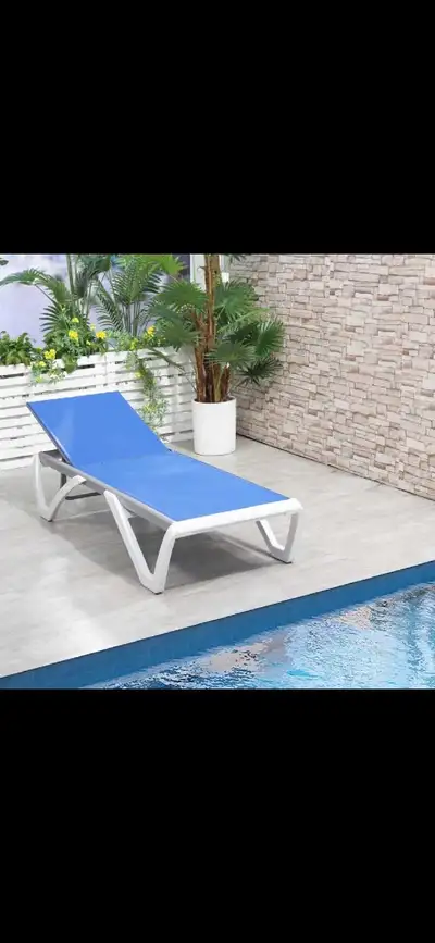 Outdoor Chaise Lounge Chair, Patio Aluminum Tanning Chair, View more