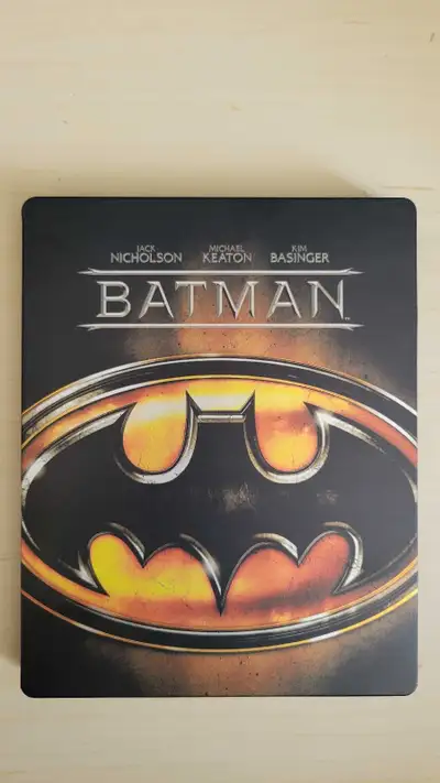 Batman ( 1989 ) Steelbook Blu-ray, View more