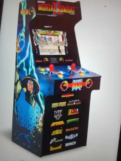 Experience the ultimate retro gaming fun with Arcade1Up Mortal Kombat II Classic SE arcade machine....
