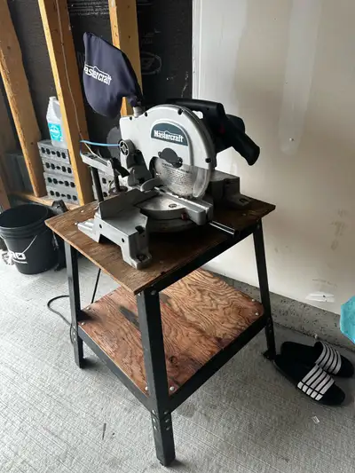 Mastercraft 10” Mitre Saw with Table, View more