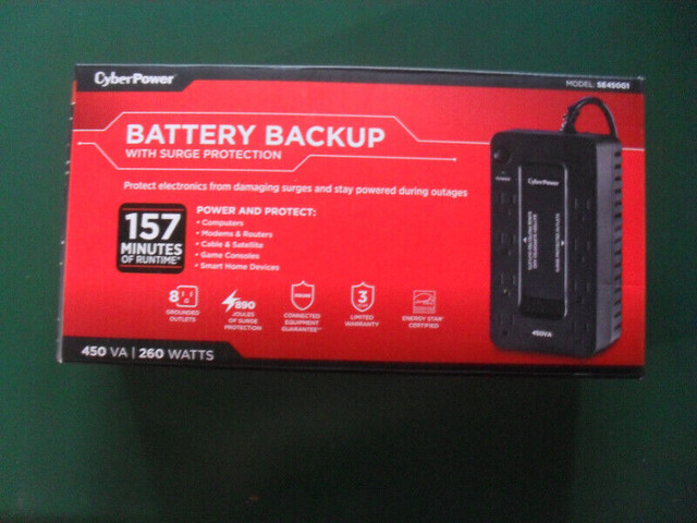 Battery Backup With Surge Protection in General Electronics in Edmonton