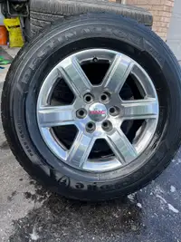 18” Stock GMC Sierra Rims, with tires