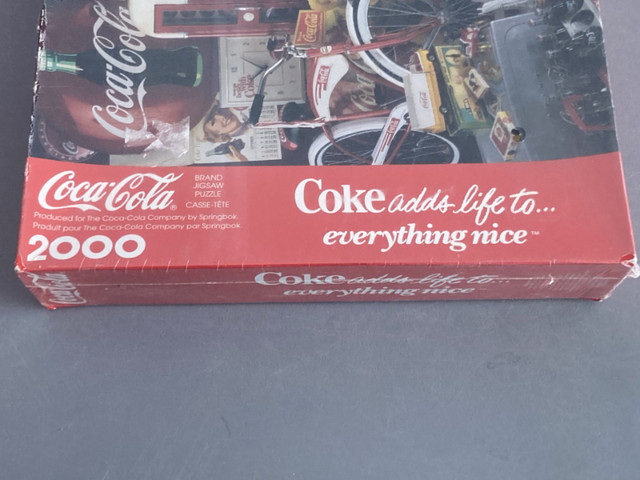 Coca-Cola - Casse-têtes 2000 morceaux - neuf dans Jouets et jeux  à Ville de Québec - Image 2