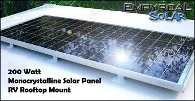 Empyreal Solar is a Mobile Installer of High Quality Solar, Battery, and Inverter systems for RVs, C...