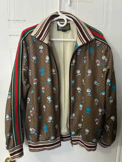 Gucci, Doraemon track suit jacket Price Drop, size small women’s, View more