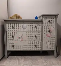 Refinished Baby Change Table/Dresser